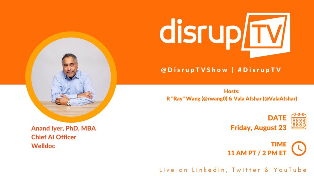 Anand Iyer on DisrupTV